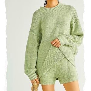 Free People Malibu Sweater Set